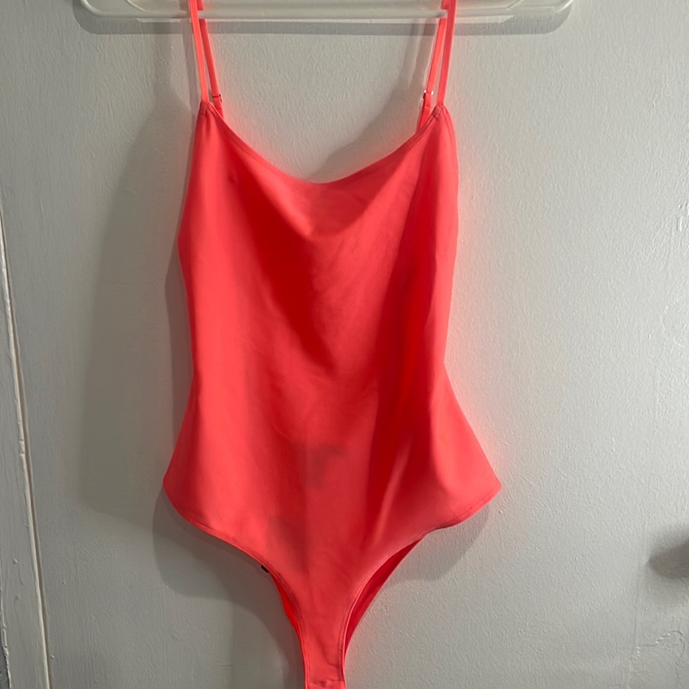 Body suit- Forever 21- Size Medium- Hot Pink